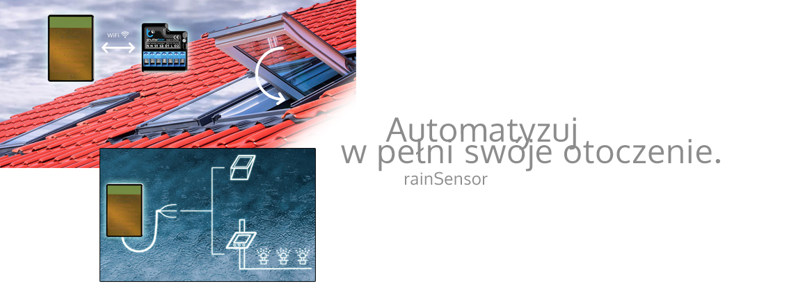 Automatyzcja procesów z wykorzystaniem czujnika deszczu blebox Automatyzcja procesów z wykorzystaniem czujnika deszczu blebox